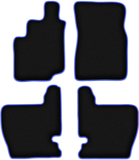 Carlux-blaue Autoteppiche Ssangyong Musso SUV 1993-2005