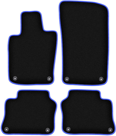 Carlux-blue Car Mats Porsche Panamera Fastback 2009-2016