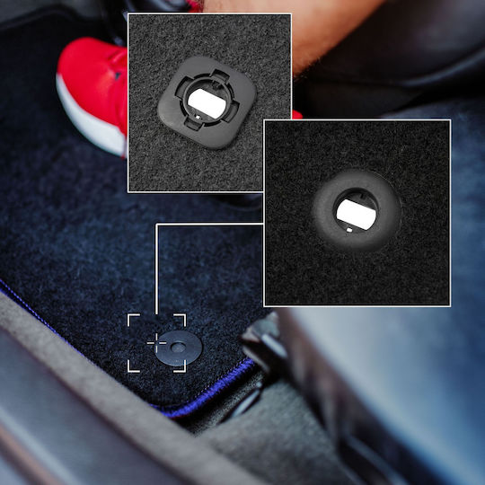 Carlux Blue Car Mats Honda Insight II Hatchback 2009-2014