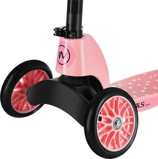 Nils Kids Scooter 3-Wheel Pink