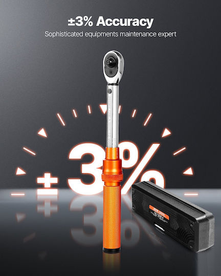 Vevor Torque Wrench 1/4" 6-6 Nm