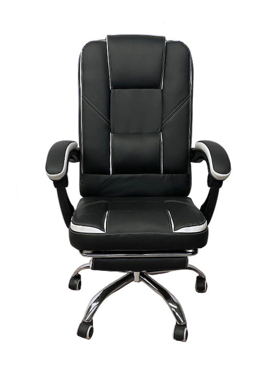 ArteLibre Optiseat Scaun de Birou cu Înclinare Negru/alb