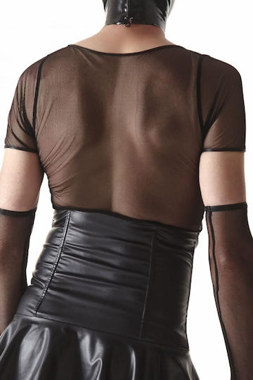 Regnes Fetish Planet Sexy Herren Top Schwarz