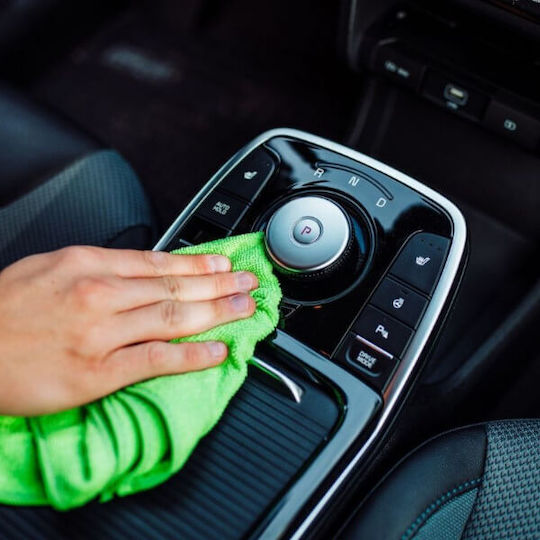 K2 Car Microfiber Cleaning Polishing Drying Cloths 200gsm 35x30cm 4 Pieces