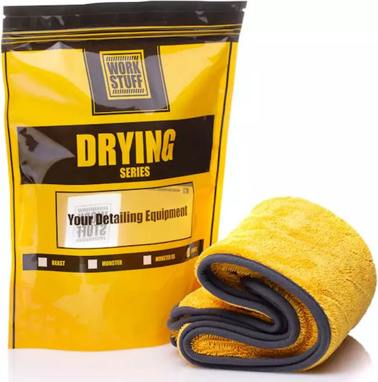 Work Stuff Monster Drying Towel Cloth Microfiber Drying Car 515gsm Gray 90x73cm