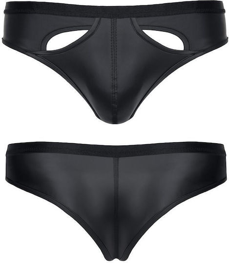 Regnes Fetish Planet Chilot Sexy pentru bărbați Negru