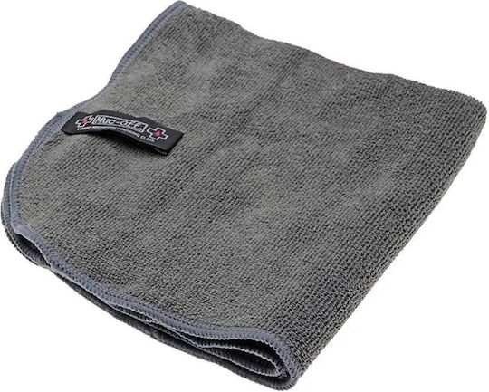 Muc-Off Microfiber Cleaning / Polishing Cloth for Car Body 400gsm Grey 40x40cm
