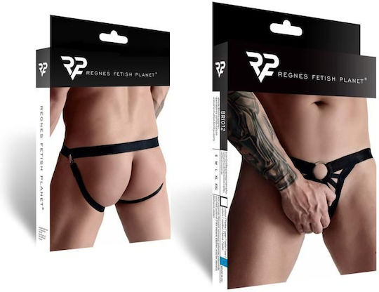 Regnes Fetish Planet Ανδρικό Harness Μαύρο