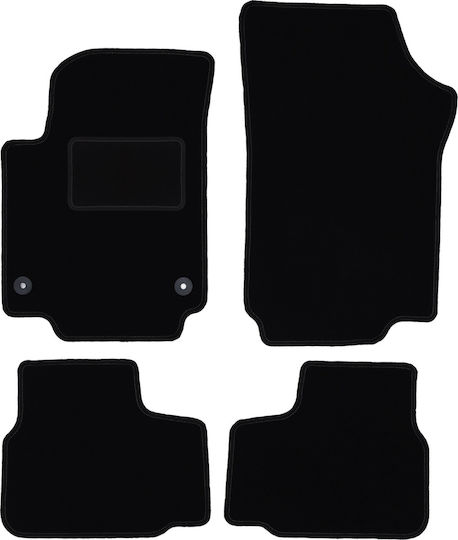 Velour Carpet Mats Set Volkswagen Up Hatchback 2011