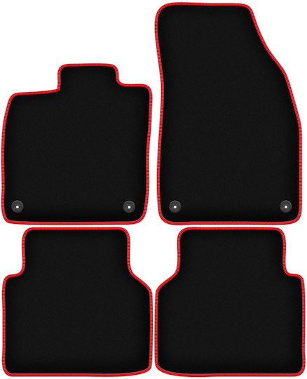 Carlux-red Car Mats Skoda Enyaq Iv Suv 2020