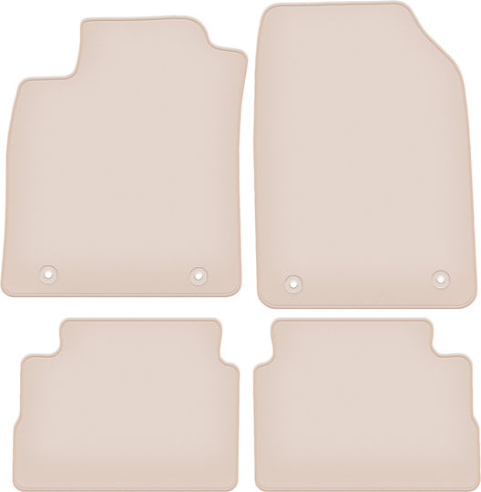 Premium Beige Fußmatten Opel Vectra C Liftback Hatchback Limousine 2002-2008