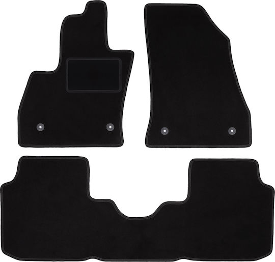 Velour Mat Set Fiat 500l Minivan 2012