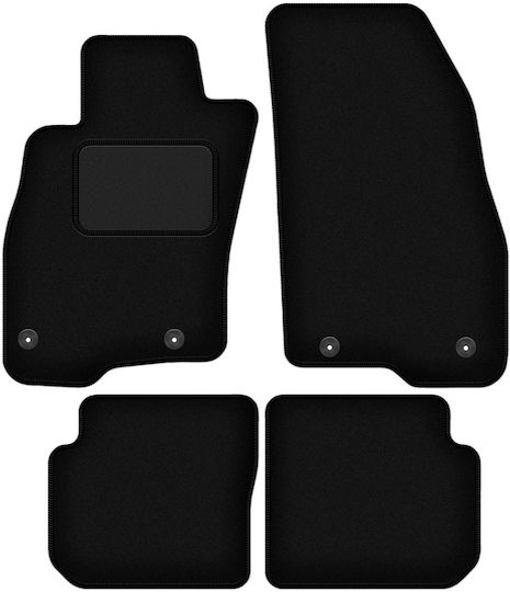 Velours Fußmatten Set Fiat Punto 12' Hatchback 2012-2018