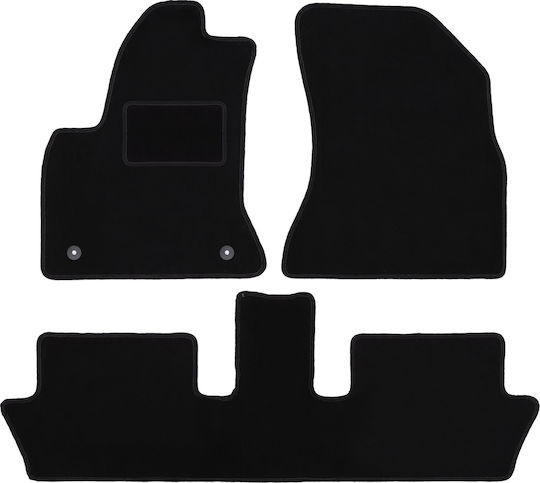 Velour Mats Set Citroen C4 Picasso I Minivan 2006-2013
