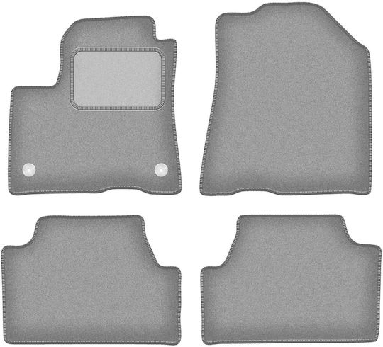 Gray Car Mats Kia e-Soul II Soul EV Hatchback 2020