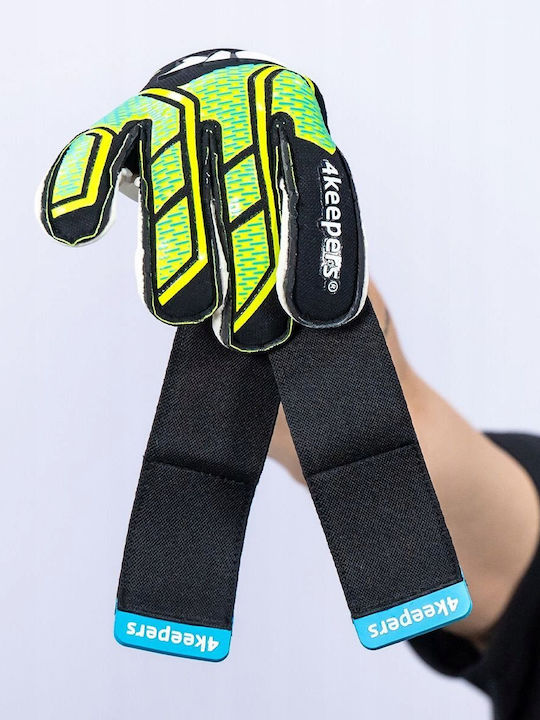 4Keepers Голмански ръкавици Детски Черен