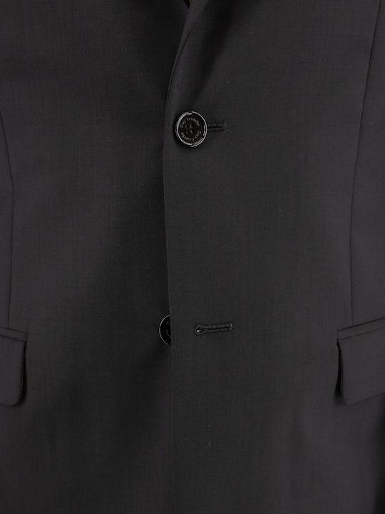 Men's Winter Suit Regular Fit Black