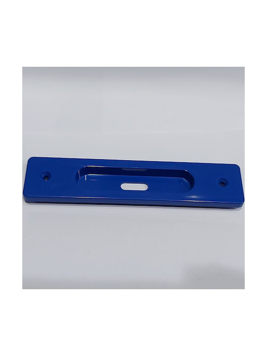 Ghidini Blue Door Flush Handle 164mm 11909-000-ANT1