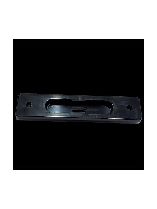Ghidini Black Door Flush Handle 164mm 11913-000-ANT1