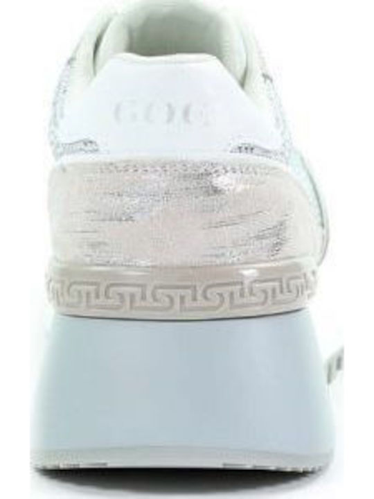 Damen Sneakers Silber