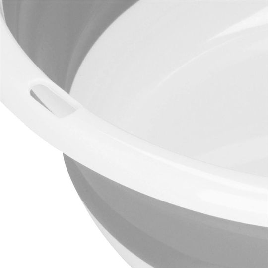 Pliabil Găleată Din plastic Capacitate 9lt Alb