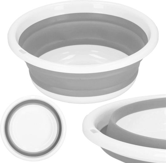 Pliabil Găleată Din plastic Capacitate 9lt Alb