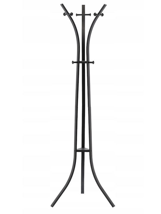 Καλόγερος Μεταλλικός Μαύρος 170cm