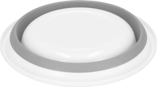Pliabil Găleată Din plastic Capacitate 9lt Alb