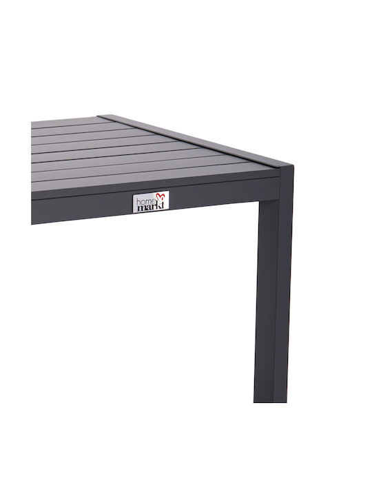 Tisch Zusammenklappbar Belling Dark Grey 42x43x53cm