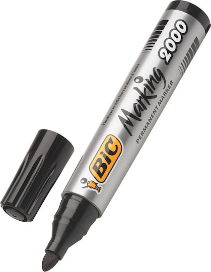 BIC Ανεξίτηλος Μαρκαδόρος Μαύρος 20mm