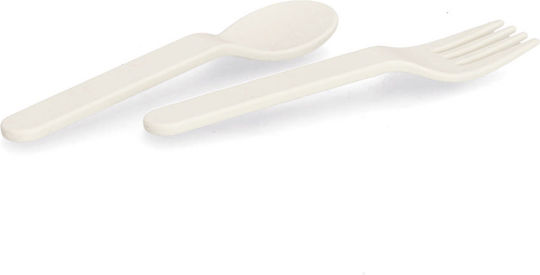 Feeding Set made of Plastic Pink 5pcs for 6+ months