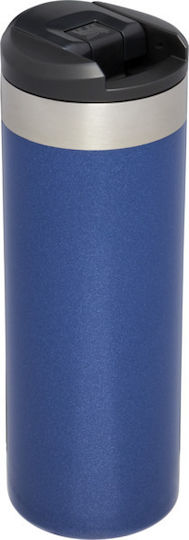 Stanley AeroLight Transit Glass Thermos Stainless Steel BPA Free 470ml Royal Blue Metallic