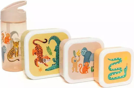 Petit Monkey Παγούρι Νερού 380ml Upside Down Animals