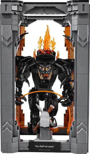 LEGO Icons The Lord of the Rings: Balrog™ Book Nook for 18+ Years 1201 Pieces