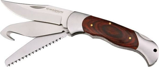 Boker Magnum Classic Hunter Σουγιάς Καφέ σε Θήκη