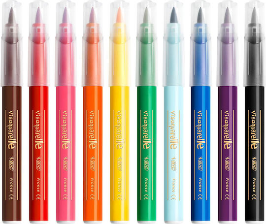 BIC Kids Μαρκαδόροι Ζωγραφικής 4.5mm Λεπτοί Σετ 12 χρώματα