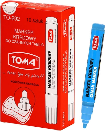 Toma Μπλε Μαρκαδόρος Ζωγραφικής 4.5mm Χονδρός