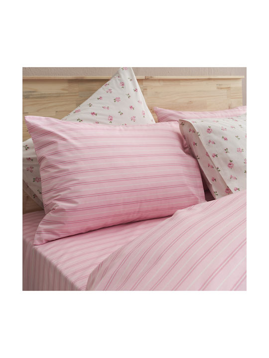 Charalambidis Textiles Spring Pillowcase Set Lila 52x72cm.