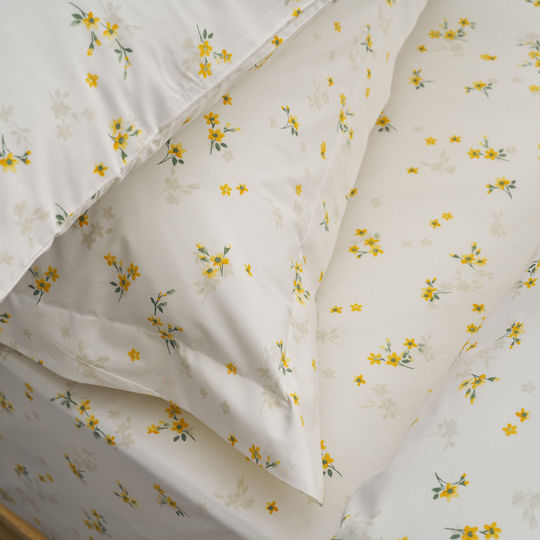 Charalambidis Textiles Retro Set Față de Pernă Albastru 52x72cm.