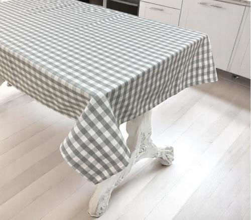Linea Home Tablecloth Linen Gray 150x180cm