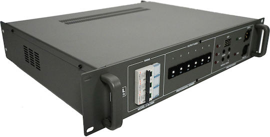 Atel Lights D63 DMX Dimmer για Κονσόλα Φωτισμού με 6 Κανάλια Ελέγχου / 1 Είσοδο XLR με Τοποθέτηση Rack