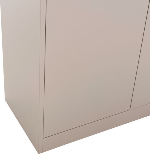 Двукрилен гардероб Метал 90x40x180бр