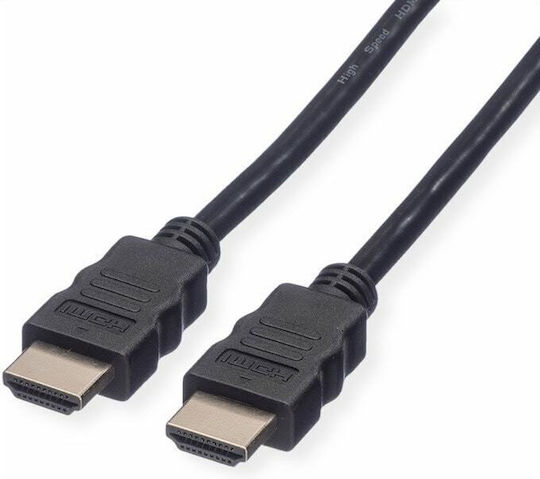 Value Cabluri HDMI 2.1 Ultra High Speed 48Gbps 4K 120Hz HDR VRR HDMI De Sex Masculin - HDMI De Sex Masculin 10m Negru