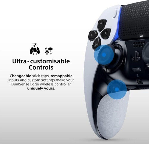 Sony DualSense Edge V2 Ασύρματο Gamepad για PS5 Λευκό