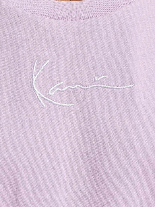 Small Signature Тениска Violet