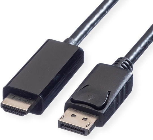 Value Cable DisplayPort male - HDMI male 1m Black (11.99.5785)