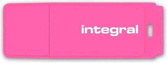 Integral Neon 16GB USB 2.0 Stick Ροζ
