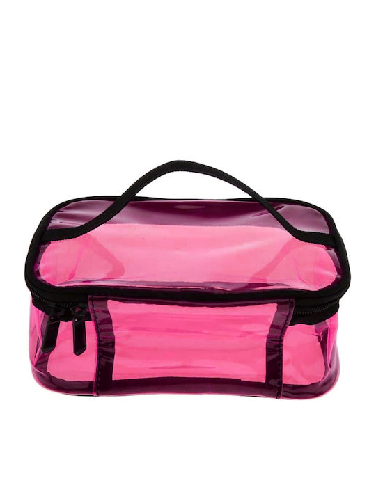 Cosmetic Toiletry Bag 23x17x11 Amber 2033-2 Fuchsia 23x17x11
