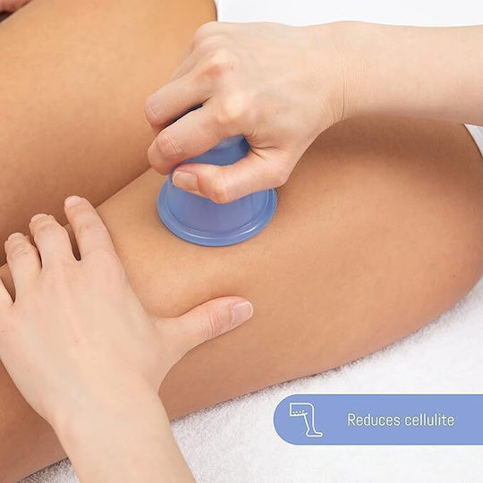 Set 2 High-quality Silicone Suction Cups Dispozitiv de masaj pentru gât, spate & corp împotriva celulitei