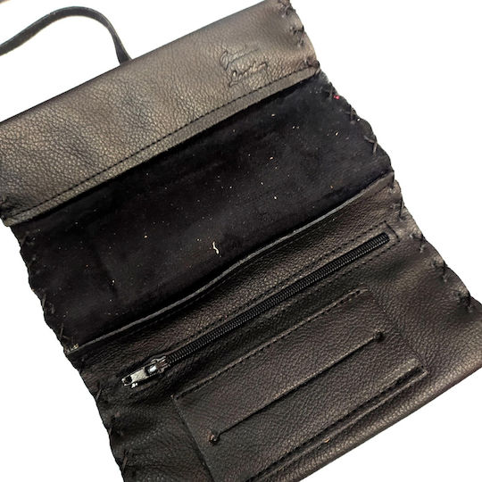 Amalfi Lederne Tabaktasche mit Verschluss soft leather